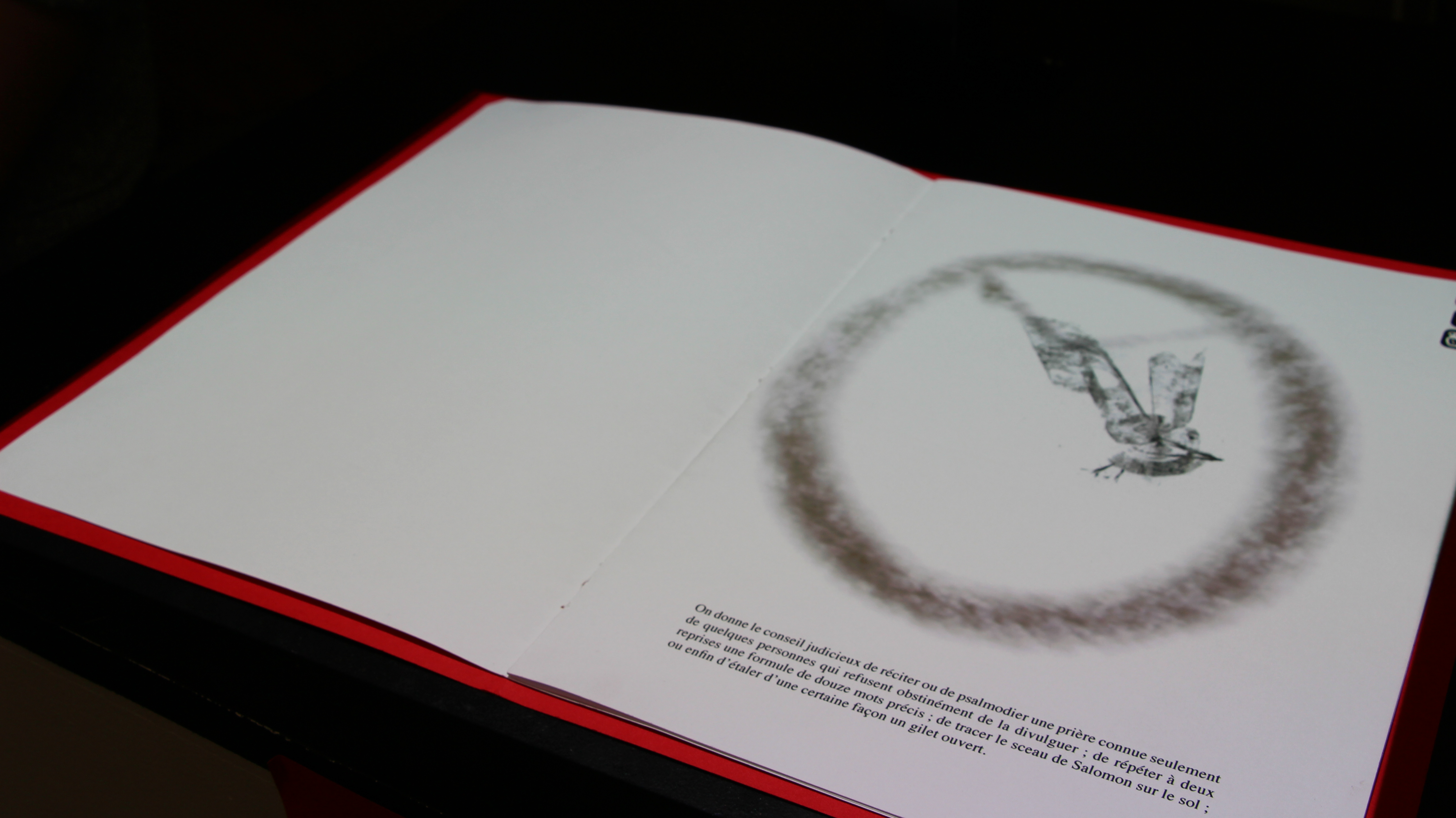 Le livre infini, co-production Art2M, présenté lors des portes ouvertes de l’école Estienne